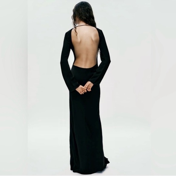 Short Open Back Dress Petite Black Contour Jersey Open Back Maxi Dress  Petite PLT